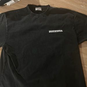 Balenciaga embroidered T shirt